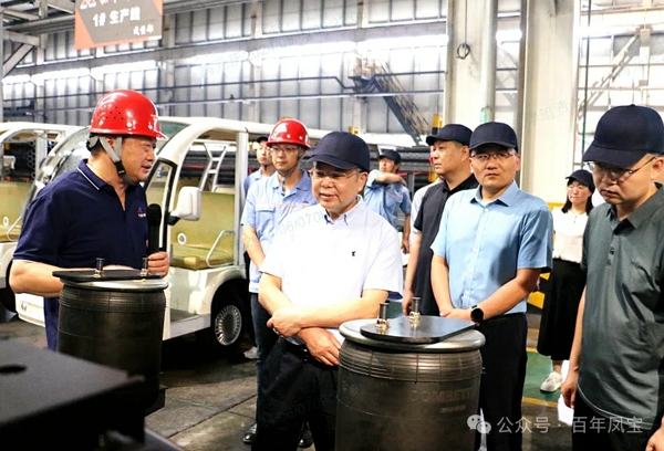 高拓到华亿（中国）重科调研指导科技创新工作