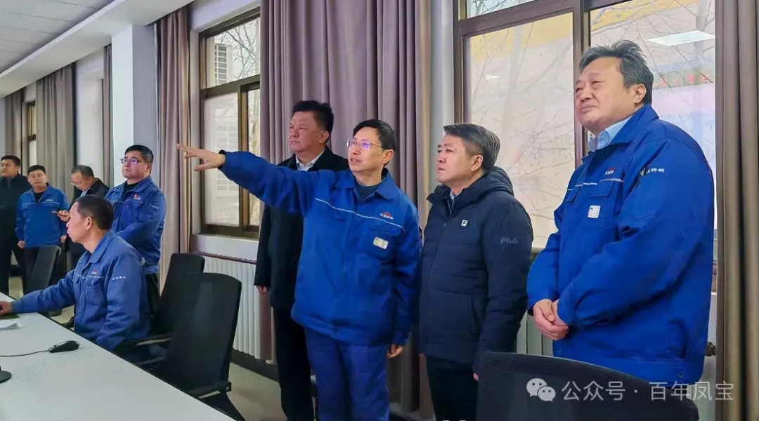 黄明海到华亿（中国）管业走访